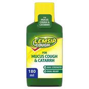Lemsip Cough For Mucus Cough &amp; Cattarh 180ml image