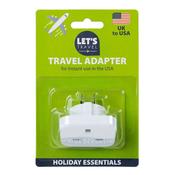 Let's Travel Travel Adapter UK - US image