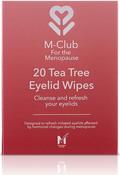 M-Club 20 Tea Tree Eyelid Wipes x20