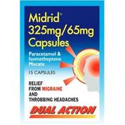 Midrid Migraine Relief Capsules 15 Capsules