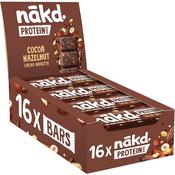 Nakd. Protein Bars Cocoa Hazelnut 16x45g image