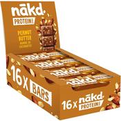 Nakd. Protein Bars Peanut Butter 16x45g image