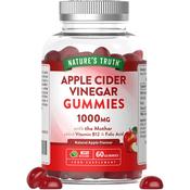 Nature's Truth Apple Cider Vinegar w/the Mother &amp; Ginger 60 Gummies image
