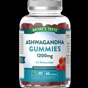 Nature's Truth Ashwagandha 1200mg Natural Raspberry Flavour  60 Tablets