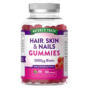 Nature's Truth Hair Skin &amp; Nails Natural Raspberry Flavour  60 Tablets