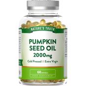 Nature's Truth Pumpkin Seed Oil 2000mg 60 Softgels