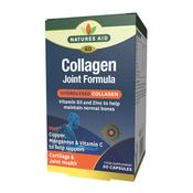 Natures Aid Collagen Joint Formula with Vitamin D3 &amp; Zinc, plus Copper, Manganese &amp; Vitamin C 60 VCaps