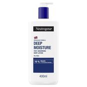Neutrogena Norwegian Formula Deep Moisture Fast Absorbing Body Lotion 400ml