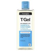 Neutrogena T/Gel 2 in 1 Anti-Dandruff Shampoo &amp; Conditioner 250ml