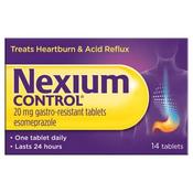 Nexium Control 20mg 14 Tablets image