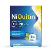 NiQuitin Mint Lozenges 2mg 72 Pack image