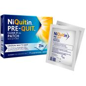 NiQuitin Pre-Quit Clear Patches 21mg 7 Pack image