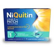 NiQuitin Step One Clear Patches 21mg 7 Pack