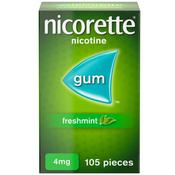 Nicorette Freshmint 4mg Nicotine Gum image
