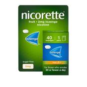 Nicorette Fruit Lozenge 2mg 40 Pack image