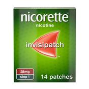 Nicorette Invisi Patch Step One 25mg 14 Pack