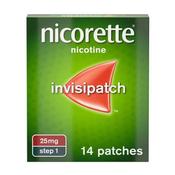 Nicorette Invisi Patch Step One 25mg 14 Pack