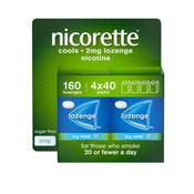 Nicorette Mint Lozenge 2mg 160 Pack