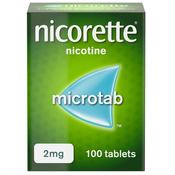 Nicorette Microtab 2mg Nicotine Sublingual 100 Tablets image