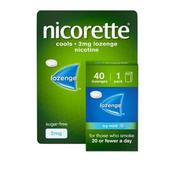 Nicorette Mint Lozenge 2mg 40 Pack image