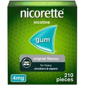Nicorette Original Gum 4mg 210 Pieces image