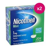 Nicotinell 1mg Mint Lozenges 204 Pieces x 2 image