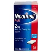 Nicotinell 2mg Fruit Gum 96 Pieces