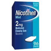 Nicotinell 2mg Mint Gum 96 Pieces image