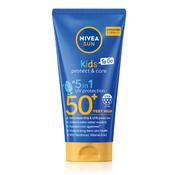 Nivea Sun Kids Protect &amp; Care Sun Cream SPF 50+ 50ml image