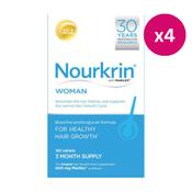 Nourkrin Woman 12 Months Supply 180 Pack x4