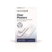 Numark Clear Plasters Assorted Sizes 24 Plasters image