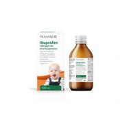 Numark Ibuprofen 100mg/5ml Oral Suspension Strawberry Flavour 100ml