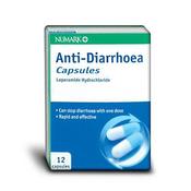 Numark Loperamide 2mg for Diarrhoea Relief 12 Capsules