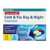 Numark Max Strength Cold &amp; Flu Day &amp; Night 16 Capsules