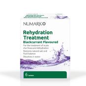 Numark Rehydration Treatment Blackcurrant 6 Sachets image