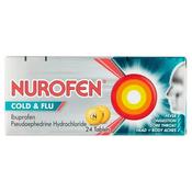 Nurofen Cold and Flu 24 Tablets image