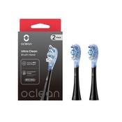 Oclean Ultra Clean Brush Head 2 Pack Black image
