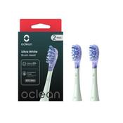 Oclean Ultra White Brush Head 2 Pack Green image