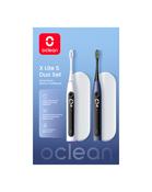 Oclean X Lite S Duo Set Smart Sonic Electric Toothbrush Blue + Grey image