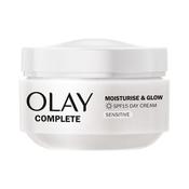 Olay Complete Moisturise &amp; Glow Sensitive Day Cream 50ml