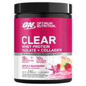Optimum Nutrition Clear Whey + Collagen - Apple &amp; Raspberry 240g image