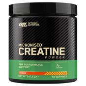 Optimum Nutrition Creatine Powder Flavoured Orange 247.5g image