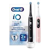Oral-B iO6 Black Lava &amp; Pink Sand Toothbrush Duo image