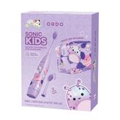 Ordo Sonic Kids Battery Toothbrush &amp; Travel Bag - Squishmallows Daxxon