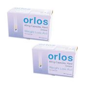 Orlos Weight Loss Aid 60mg 84 Capsules Twin Pack