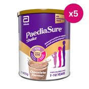 Paediasure Shake Powder Chocolate 400g x5 image