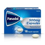 Panadol 500mg 16 Soft Capsules