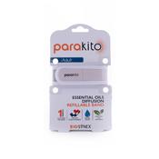 Parakito Adult Anti-Mosquito White Wristband