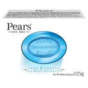 Pears Transparent Soap Bar with Mint Extract 125g