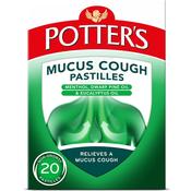 Potters mucus cough pastilles image